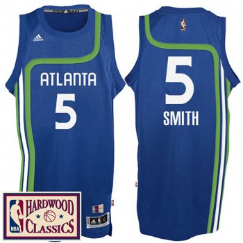 Atlanta Hawks #5 Josh Smith Hardwood Classics Jersey