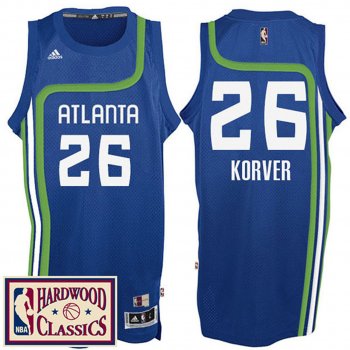 Atlanta Hawks #26 Kyle Korver Hardwood Classics Jersey