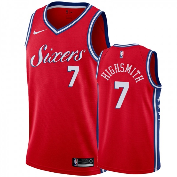 Philadelphia 76ers #7 Haywood Highsmith Statement Jersey