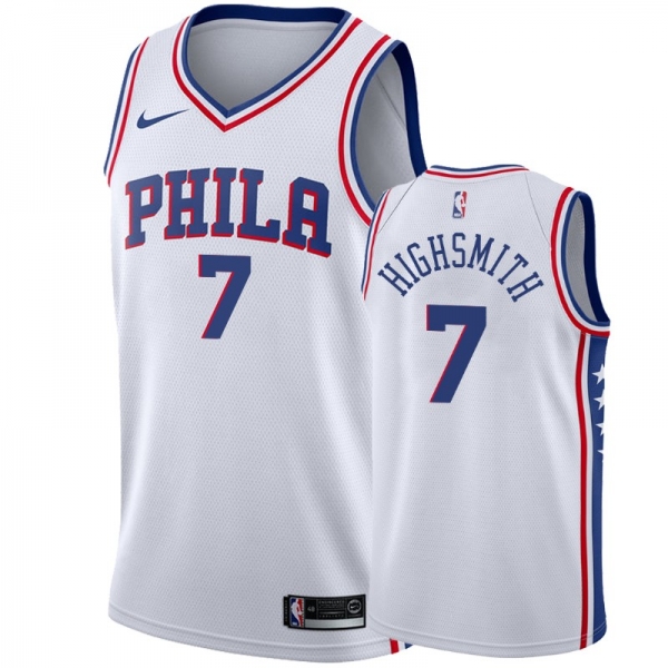 Philadelphia 76ers #7 Haywood Highsmith Association Jersey