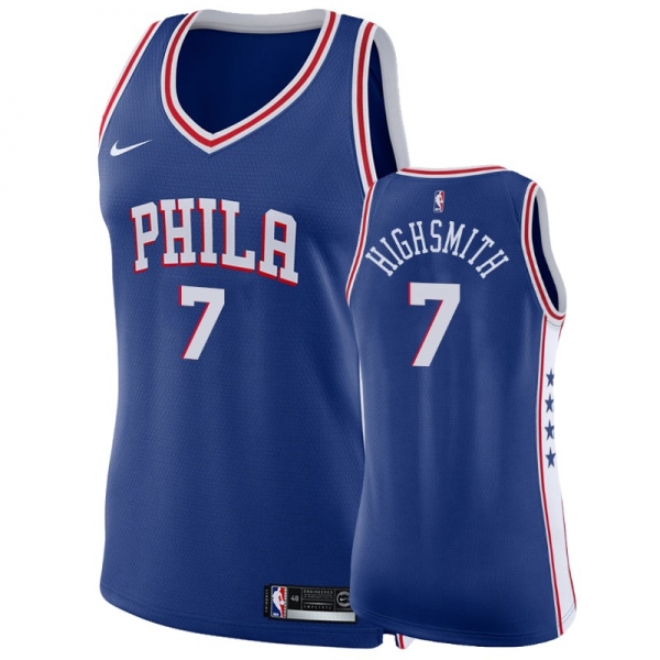 Women's Philadelphia 76ers #7 Haywood Highsmith Icon Jersey