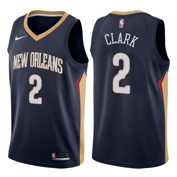 New Orleans Pelicans #2 Ian Clark Icon Jersey