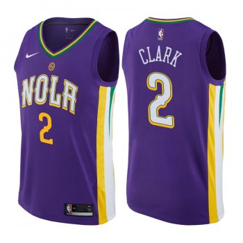 New Orleans Pelicans #2 Ian Clark City Jersey