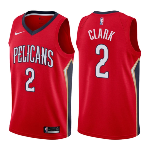 New Orleans Pelicans #2 Ian Clark Statement Jersey