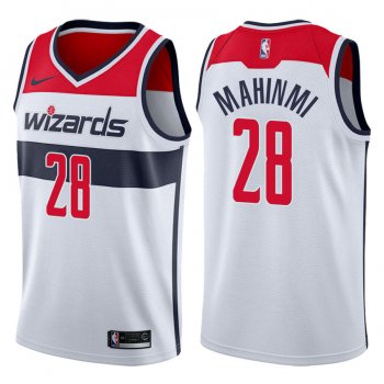 Washington Wizards Ian Mahinmi #28 White 2017-18 Association Jersey