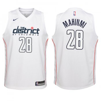 Youth Washington Wizards #28 Ian Mahinmi City Jersey