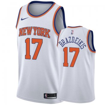 New York Knicks #17 Iggy Brazdeikis Association Jersey