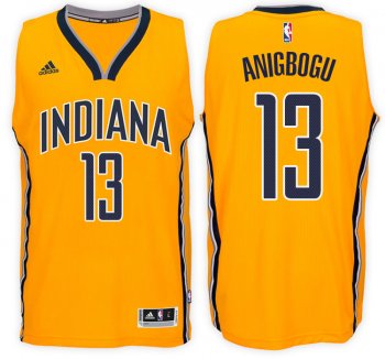 Indiana Pacers #13 Ike Anigbogu Hardwood Classics Jersey