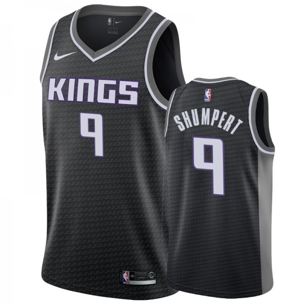 Sacramento Kings Iman Shumpert #9 Black 2018-2019 Statement Jersey