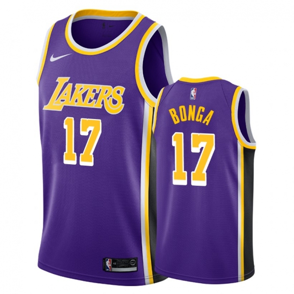 Los Angeles Lakers Isaac Bonga #17 Purple 2018-19 Statement Jersey