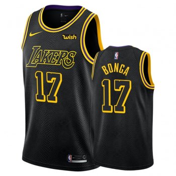 Los Angeles Lakers #17 Isaac Bonga City Jersey