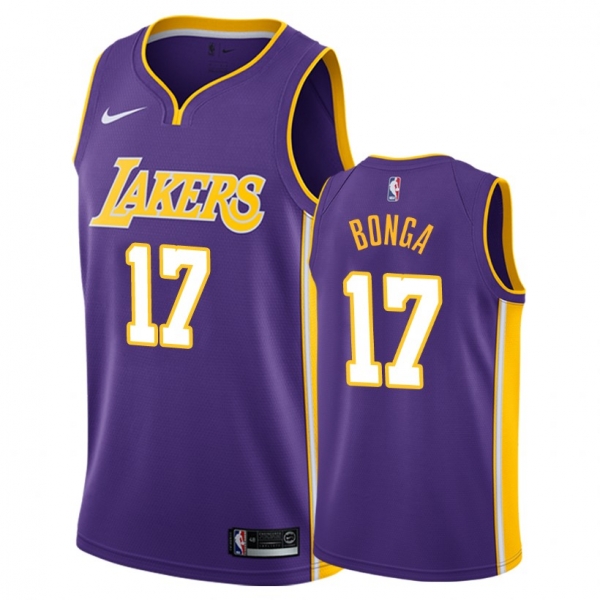 Los Angeles Lakers #17 Isaac Bonga Statement Jersey