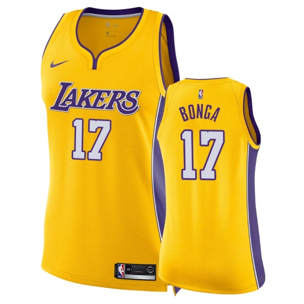 Women's Los Angeles Lakers #17 Isaac Bonga Icon Jersey