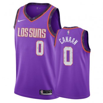 Phoenix Suns Isaiah Canaan #0 Purple 2018-19 City Edition Jersey