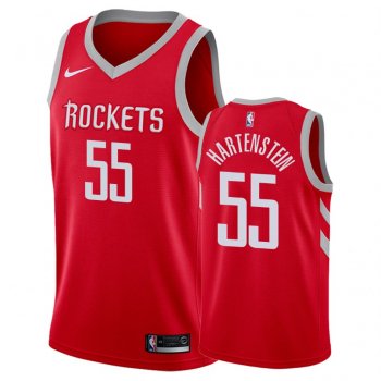 Houston Rockets Isaiah Hartenstein #55 Red Icon Jersey