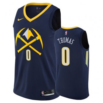 Denver Nuggets #0 Isaiah Thomas City Jersey