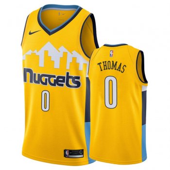 Denver Nuggets #0 Isaiah Thomas Statement Jersey