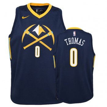 Youth Denver Nuggets #0 Isaiah Thomas City Jersey