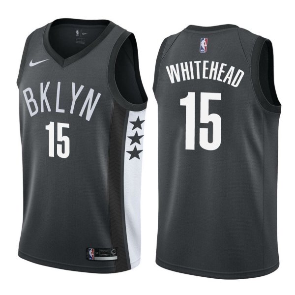 Brooklyn Nets #15 Isaiah Whitehead Statement Jersey