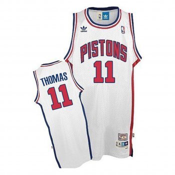 Detroit Pistons #11 Isiah Thomas Hardwood Classics Jersey