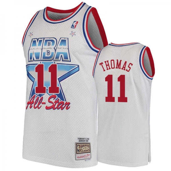 Detroit Pistons #11 Isiah Thomas Hardwood Classics Jersey