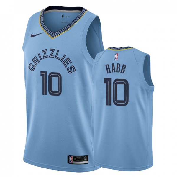 Memphis Grizzlies #10 Ivan Rabb Statement Jersey