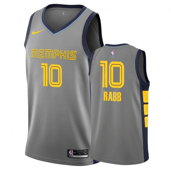 Memphis Grizzlies #10 Ivan Rabb City Jersey