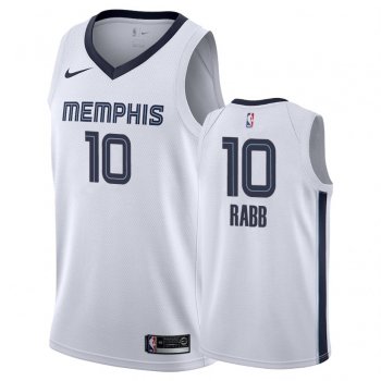 Memphis Grizzlies #10 Ivan Rabb Association Jersey