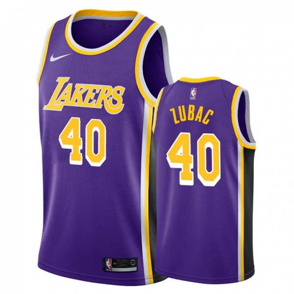 Los Angeles Lakers Ivica Zubac #40 Purple 2018-19 Statement Jersey