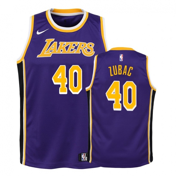 Youth Los Angeles Lakers Ivica Zubac #40 Purple 2018-19 Statement Jersey