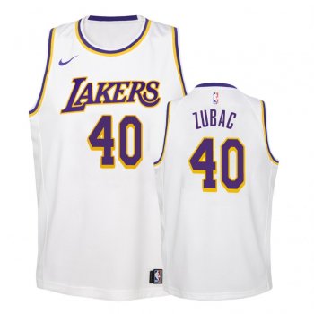 Youth Los Angeles Lakers #40 Ivica Zubac Association Jersey