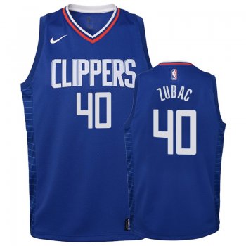 Youth Los Angeles Clippers #40 Ivica Zubac Icon Jersey