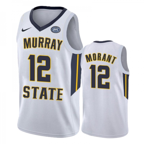 NCAA Basketball #12 Ja Morant College Basketball Jersey