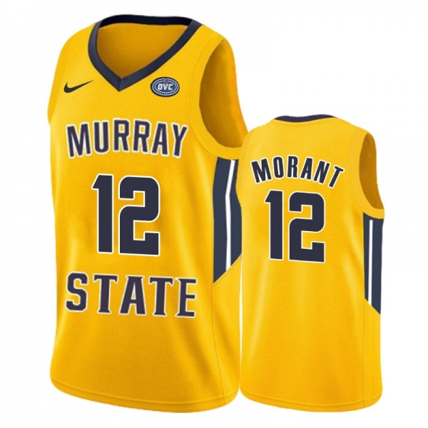 NCAA Basketball #12 Ja Morant College Basketball Jersey