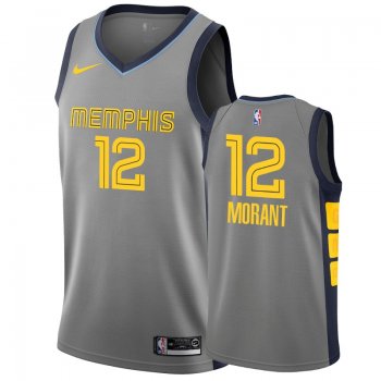 Memphis Grizzlies #12 Ja Morant City Jersey