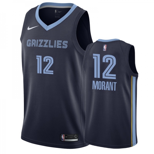 Memphis Grizzlies #12 Ja Morant Icon Jersey