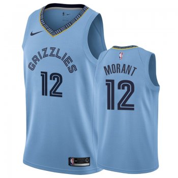 Memphis Grizzlies #12 Ja Morant Statement Jersey