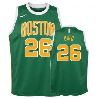 Youth Boston Celtics #26 Jabari Bird Earned Jersey