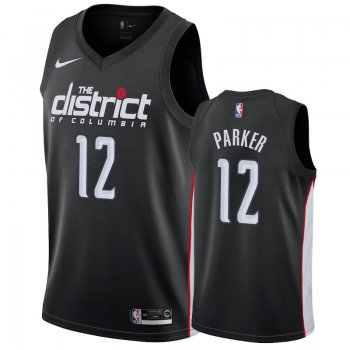 Washington Wizards Jabari Parker #12 Black City Nike Swingman Jersey