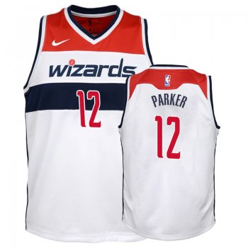 Youth Washington Wizards #12 Jabari Parker Association Jersey