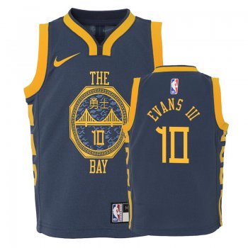 Youth Golden State Warriors #10 Jacob Evans III City Jersey