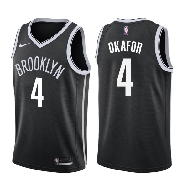 Brooklyn Nets #4 Jahlil Okafor Icon Jersey