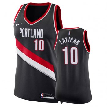 Women's Portland Trail Blazers #10 Jake Layman Icon Jersey