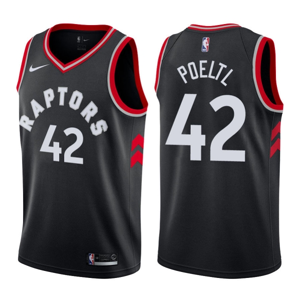 Toronto Raptors #42 Jakob Poeltl Statement Jersey