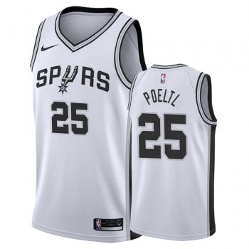 San Antonio Spurs #25 Jakob Poeltl Association Jersey