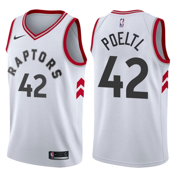 Toronto Raptors #42 Jakob Poeltl Association Jersey