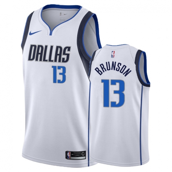 Dallas Mavericks #13 Jalen Brunson Association Jersey