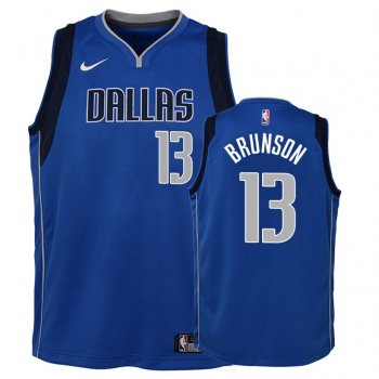 Youth Dallas Mavericks #13 Jalen Brunson Icon Jersey