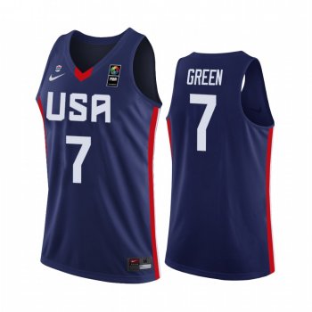 USA Team #7 Jalen Green FIBA Basketball World Cup Jersey