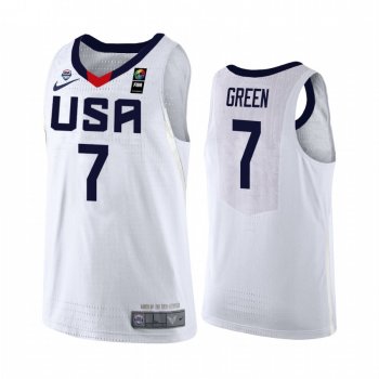 USA Team #7 Jalen Green FIBA Basketball World Cup Jersey